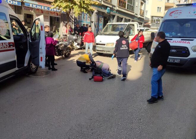 Edirne’de 14 yaşındaki motosikletli kaza yaptı: 3 yaralı